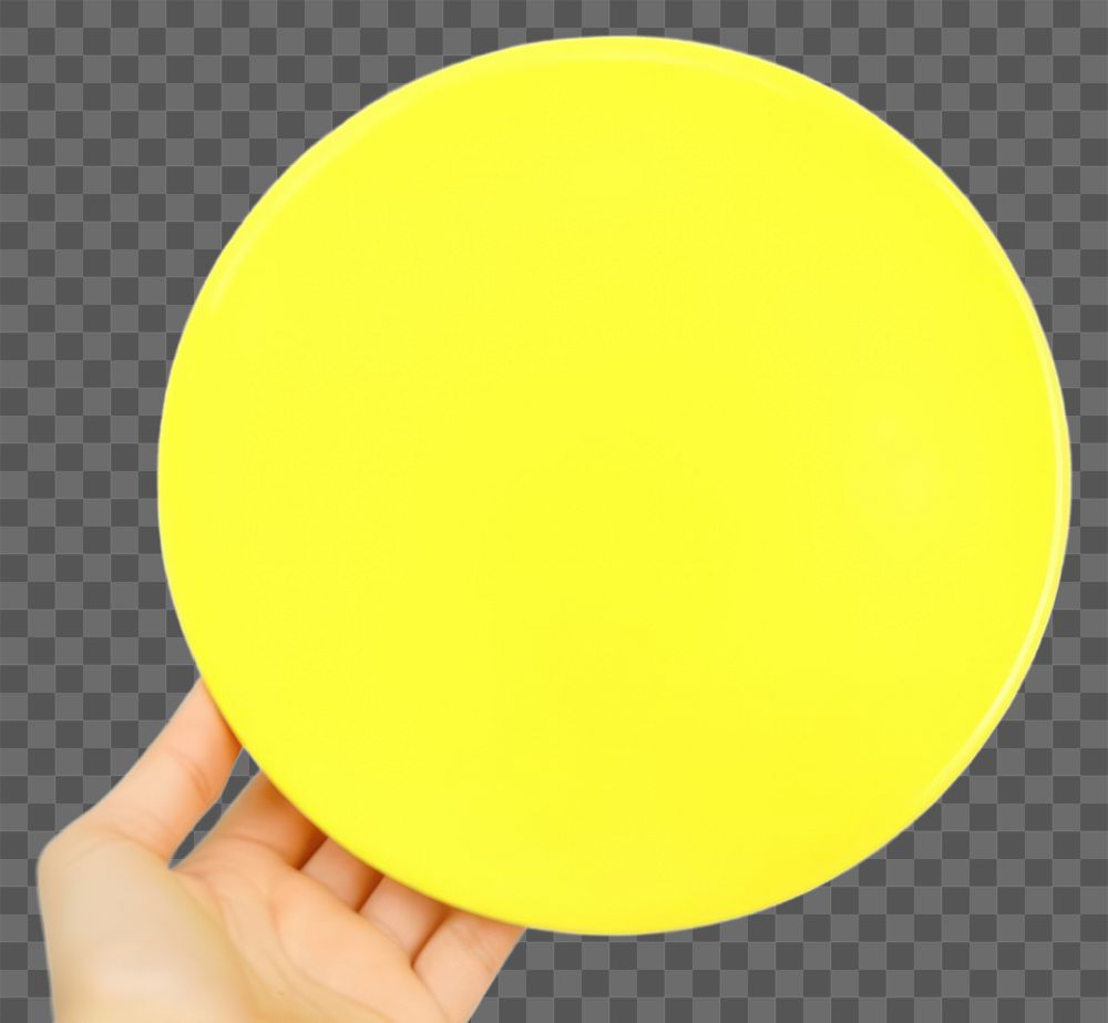 PNG Reminder Yellow Note Circled circle yellow holding. AI generated Image by rawpixel.