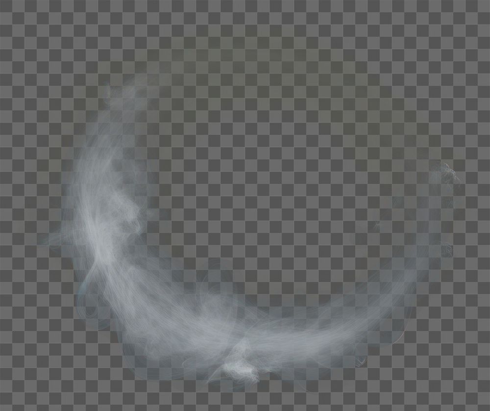 PNG  Circle fog effect smoke black black background. AI generated Image by rawpixel.