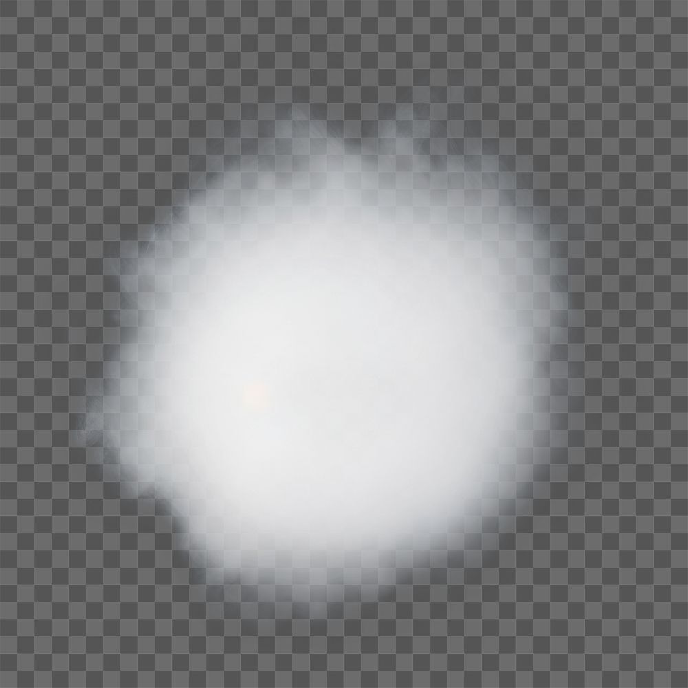 PNG  Circle fog effect black night smoke. AI generated Image by rawpixel.