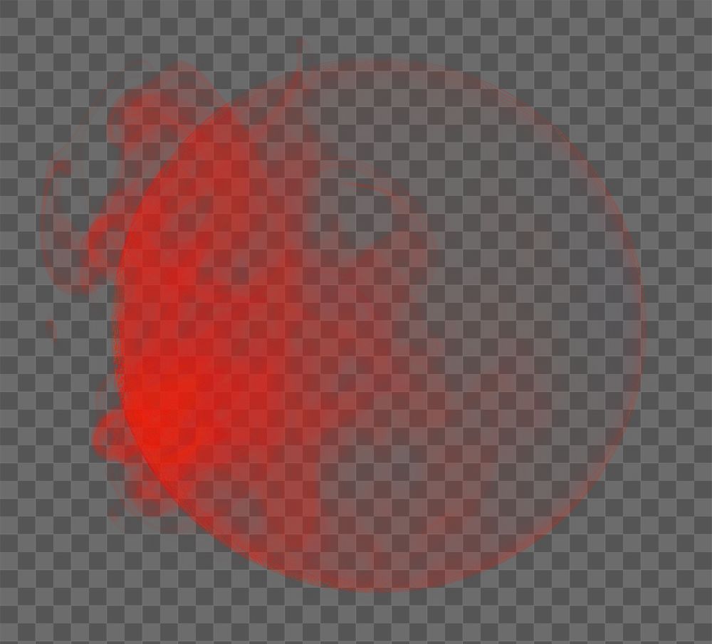 PNG  Red circle fog effect astronomy night black. AI generated Image by rawpixel.