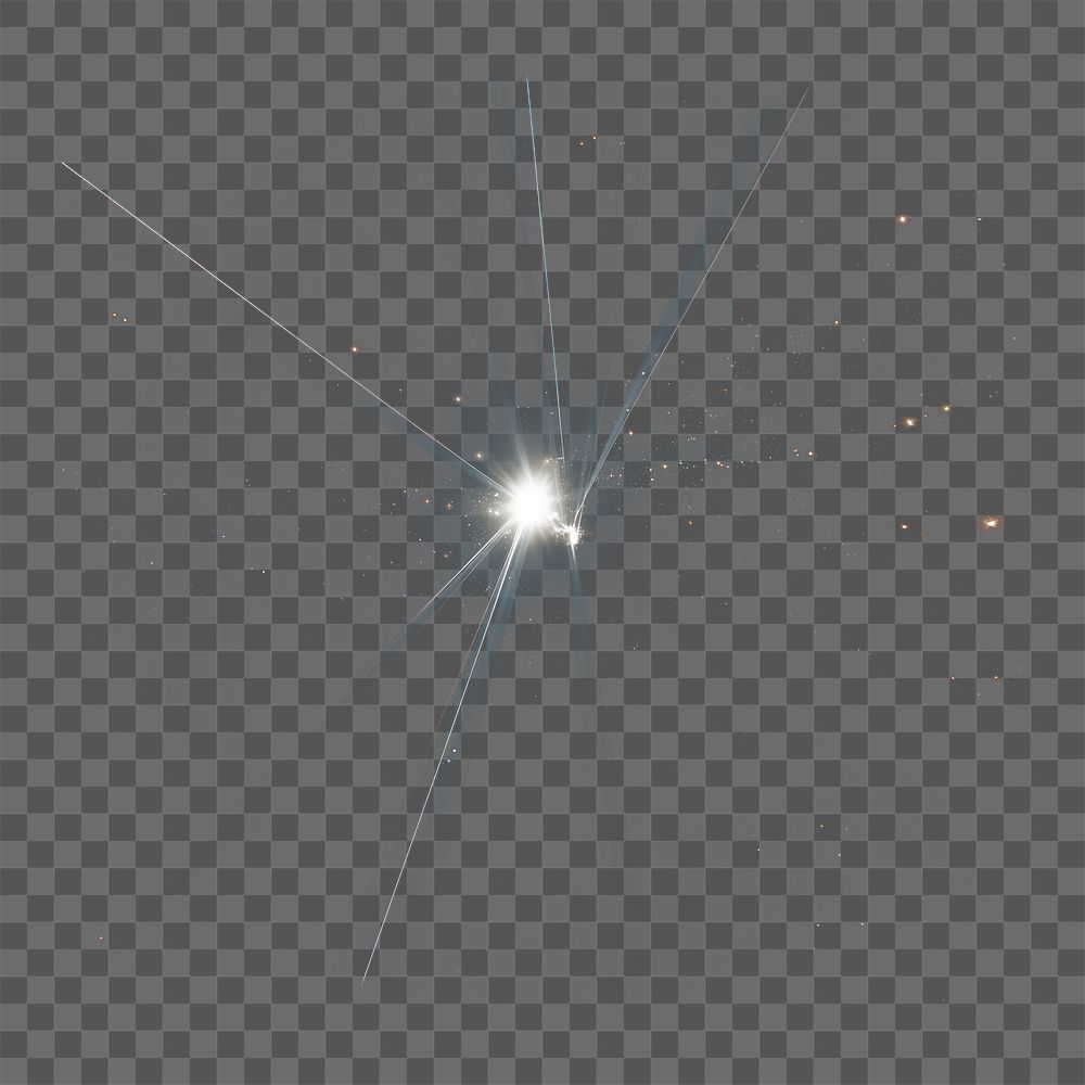 PNG Simple and minimal short and fews star rays streaking light backgrounds astronomy. AI generated Image by rawpixel.
