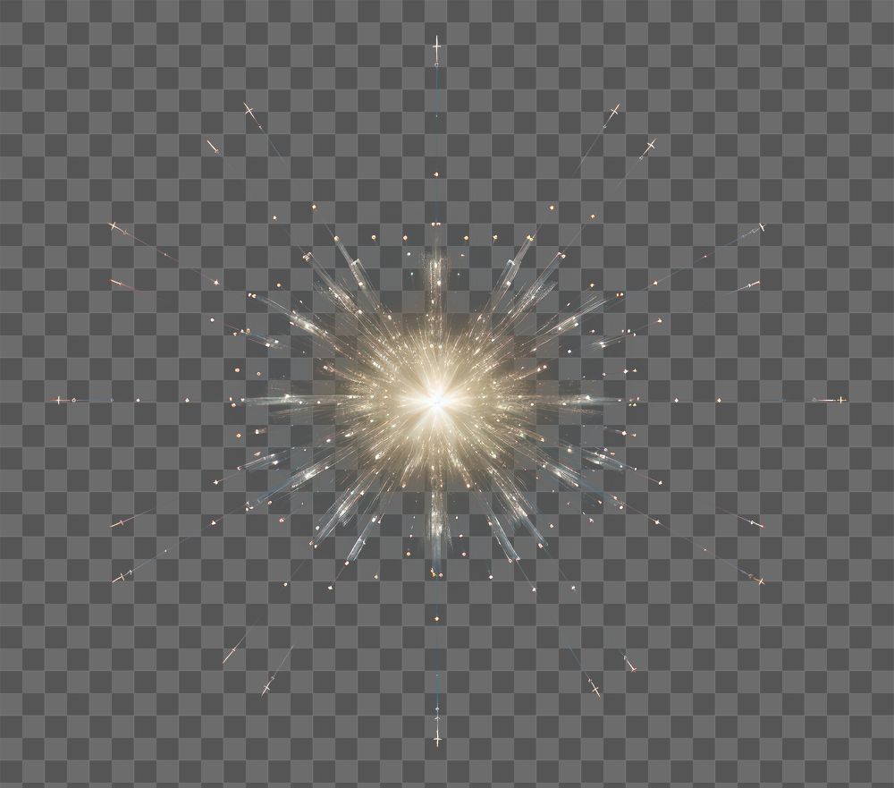 PNG Star effect fireworks light night