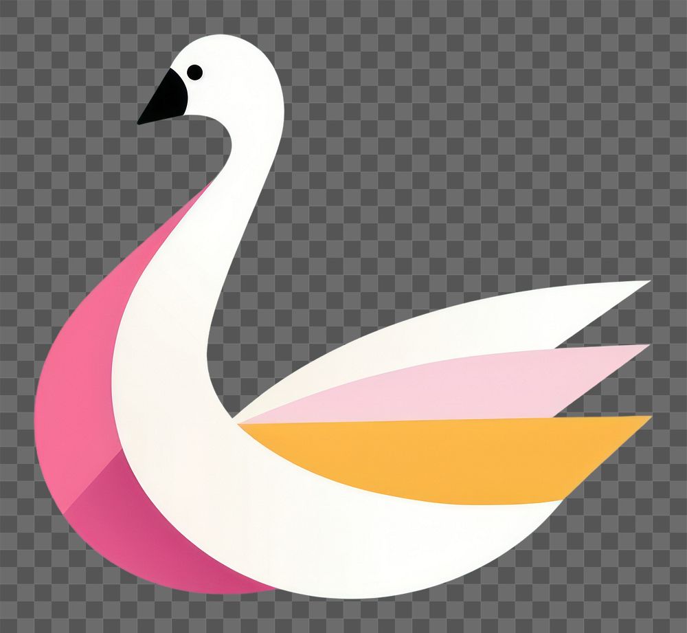 PNG Animal bird swan creativity.