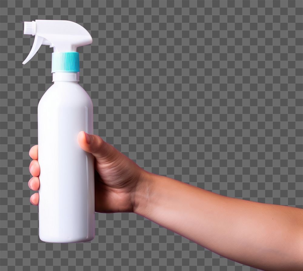PNG Bottle container standing cleaning.