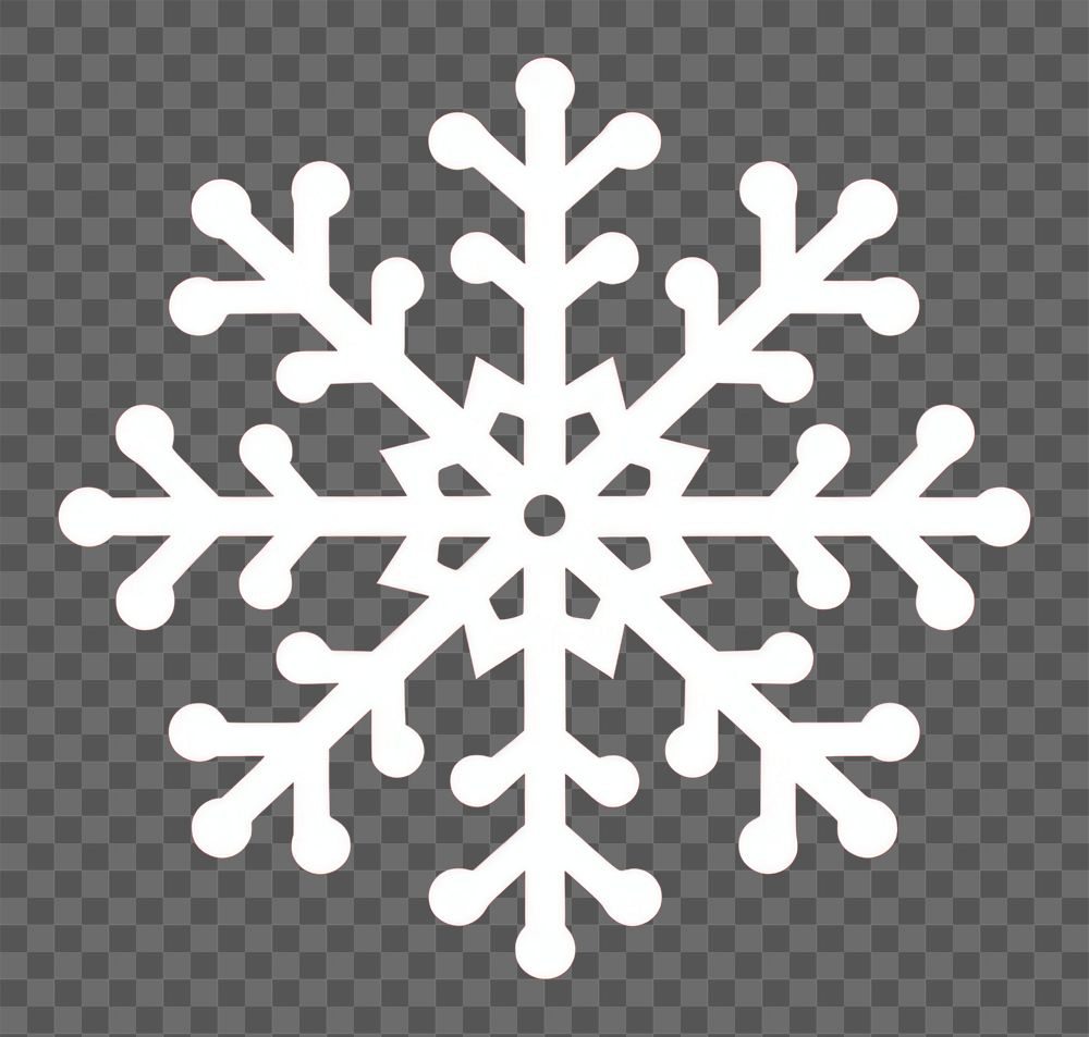 PNG Snow flake snowflake decoration christmas.