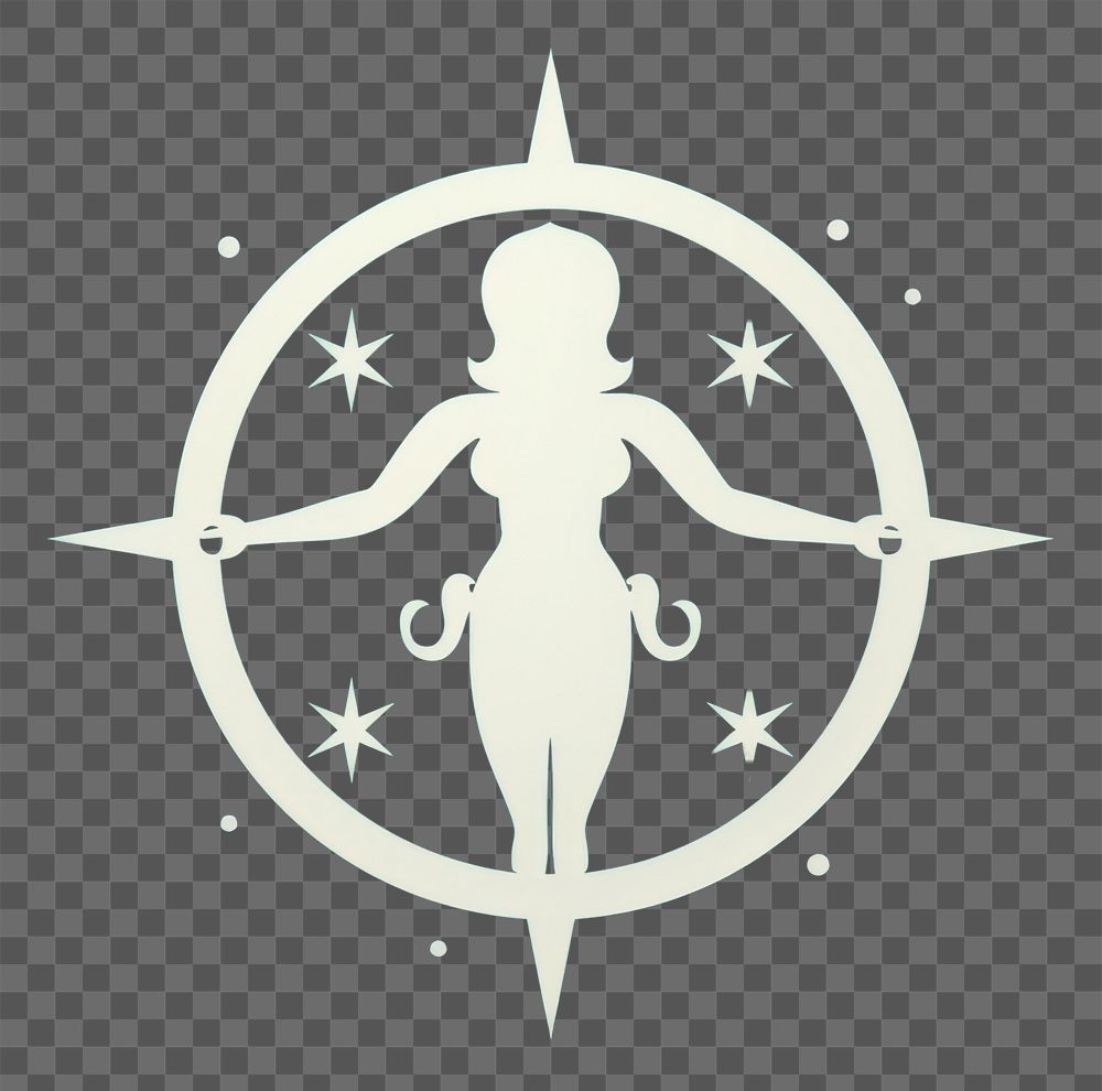 PNG Aquarius astrology sign symbol logo representation.