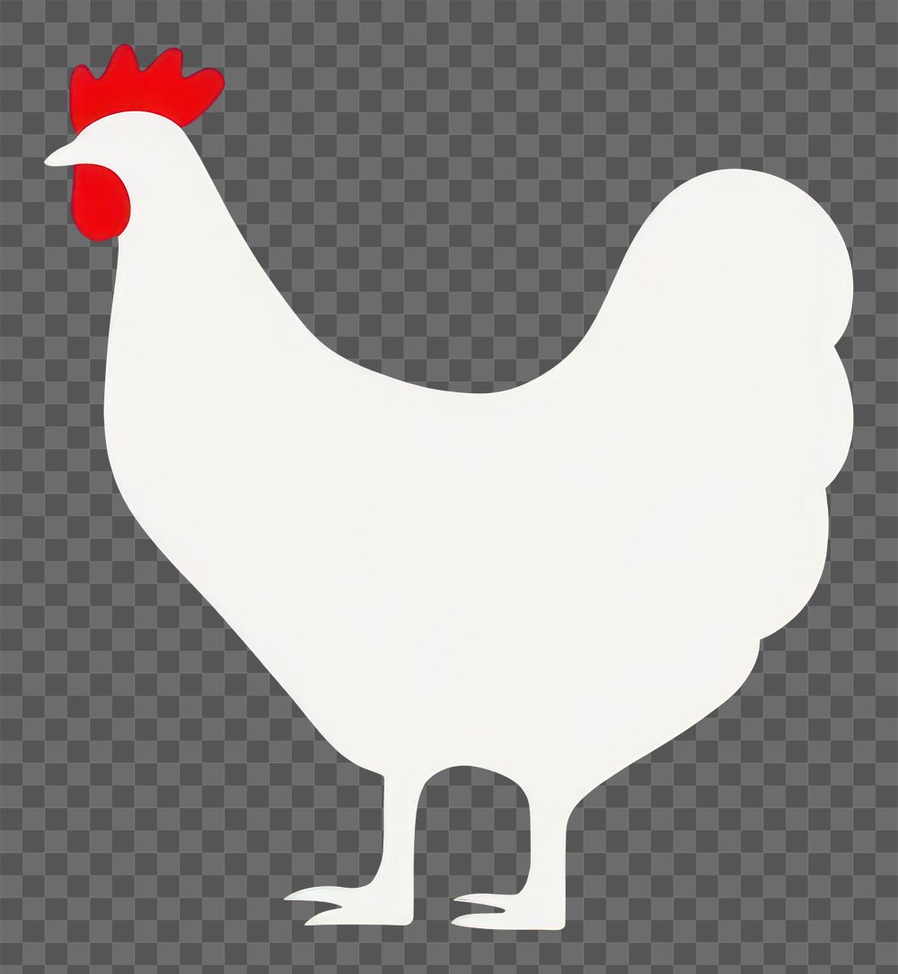 PNG Illustration of chicken poultry animal bird.