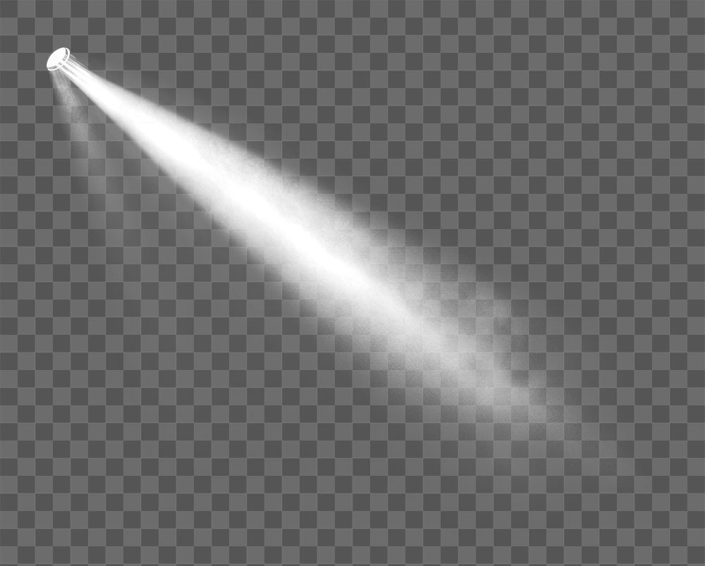 PNG Spotlight background lighting beam.