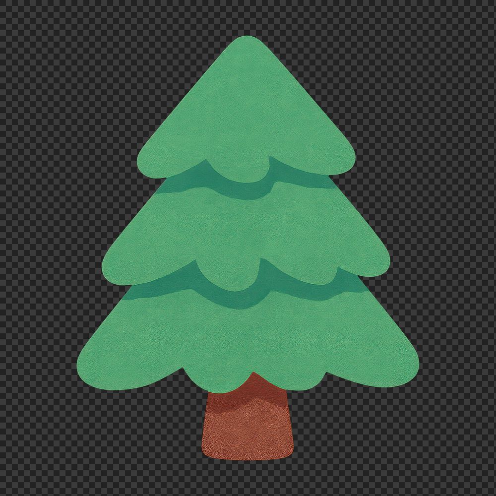 PNG Simple green tree illustration | Free PNG - rawpixel