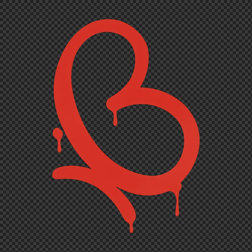Red Curved Lines Shape Realistic Graffiti Images | Free Photos, PNG ...