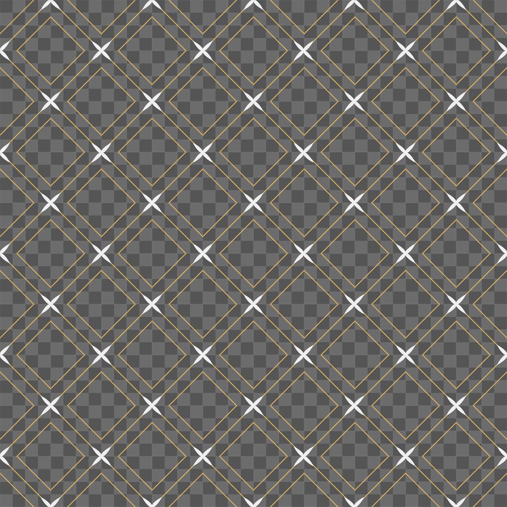 PNG gold geometric pattern, transparent background