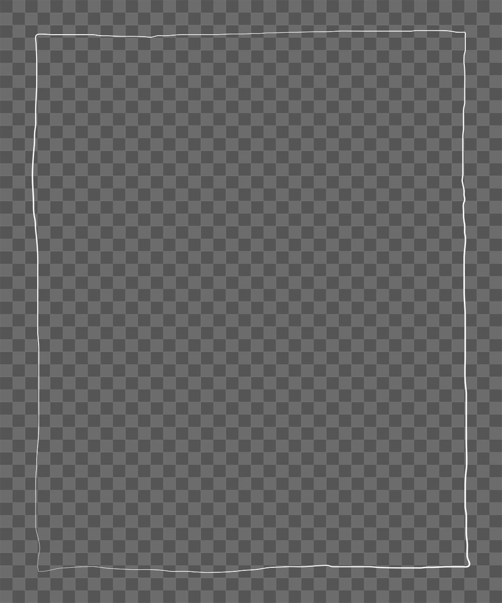 Rectangle png frame, drawing design, transparent background