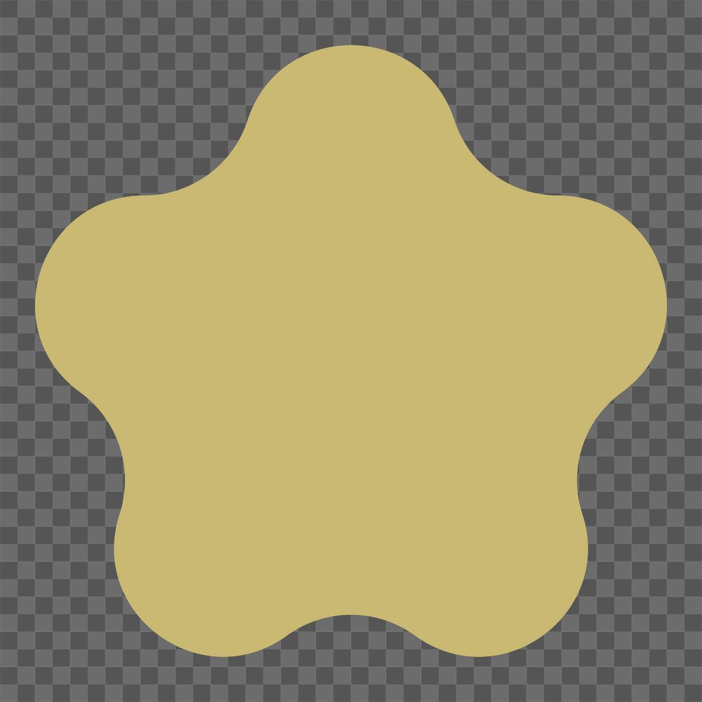 Gold badge png sticker, transparent background