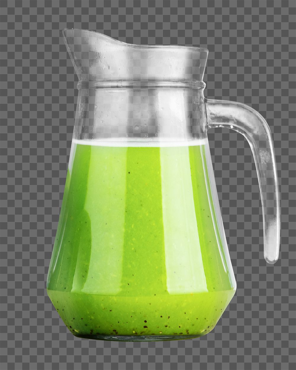 Healthy kiwi juice summer recipe png, transparent background