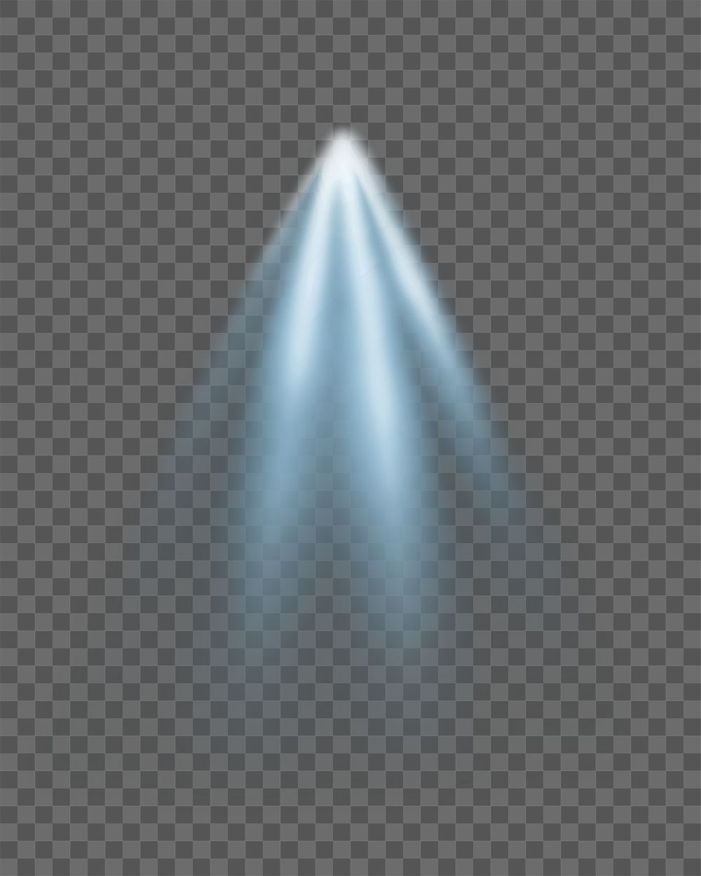 PNG stage spotlight effect, transparent background 