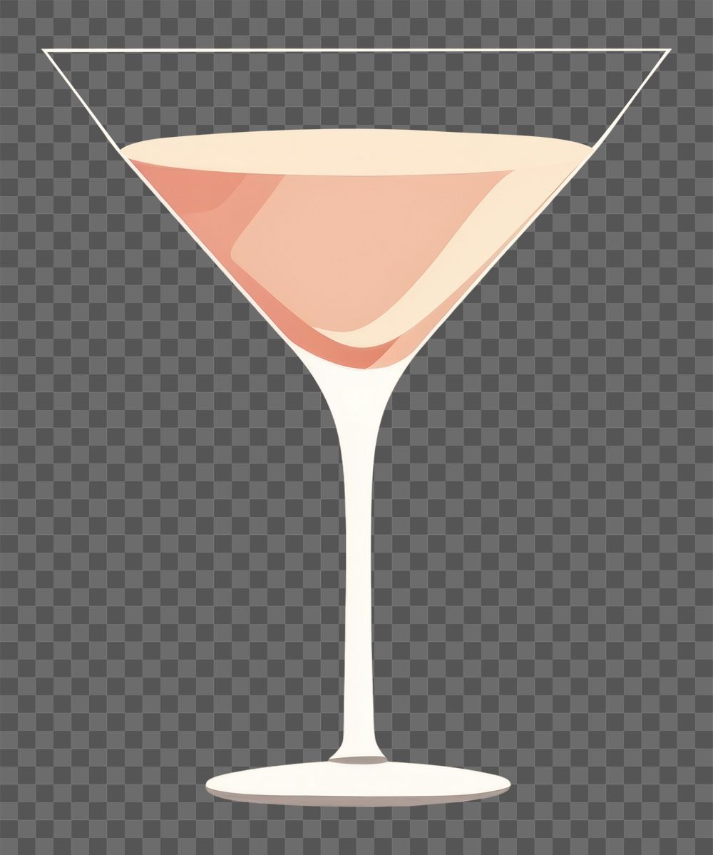 PNG Cocktail glass martini drink cosmopolitan. AI generated Image by rawpixel.