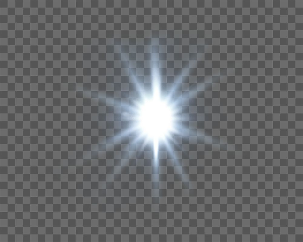 PNG sunshine effect, transparent background 