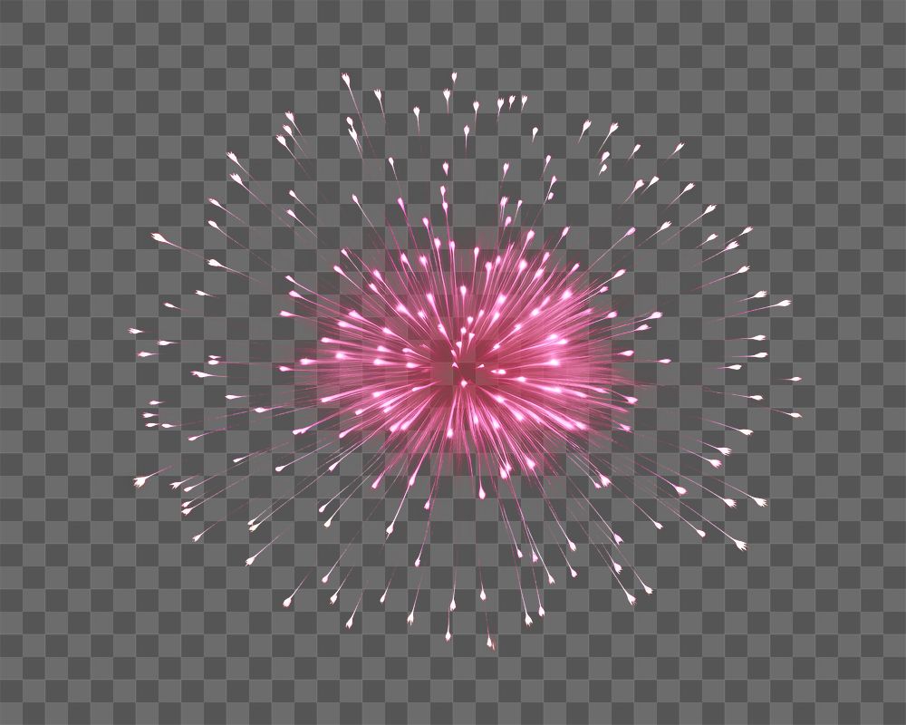 PNG Firework fireworks black background illuminated