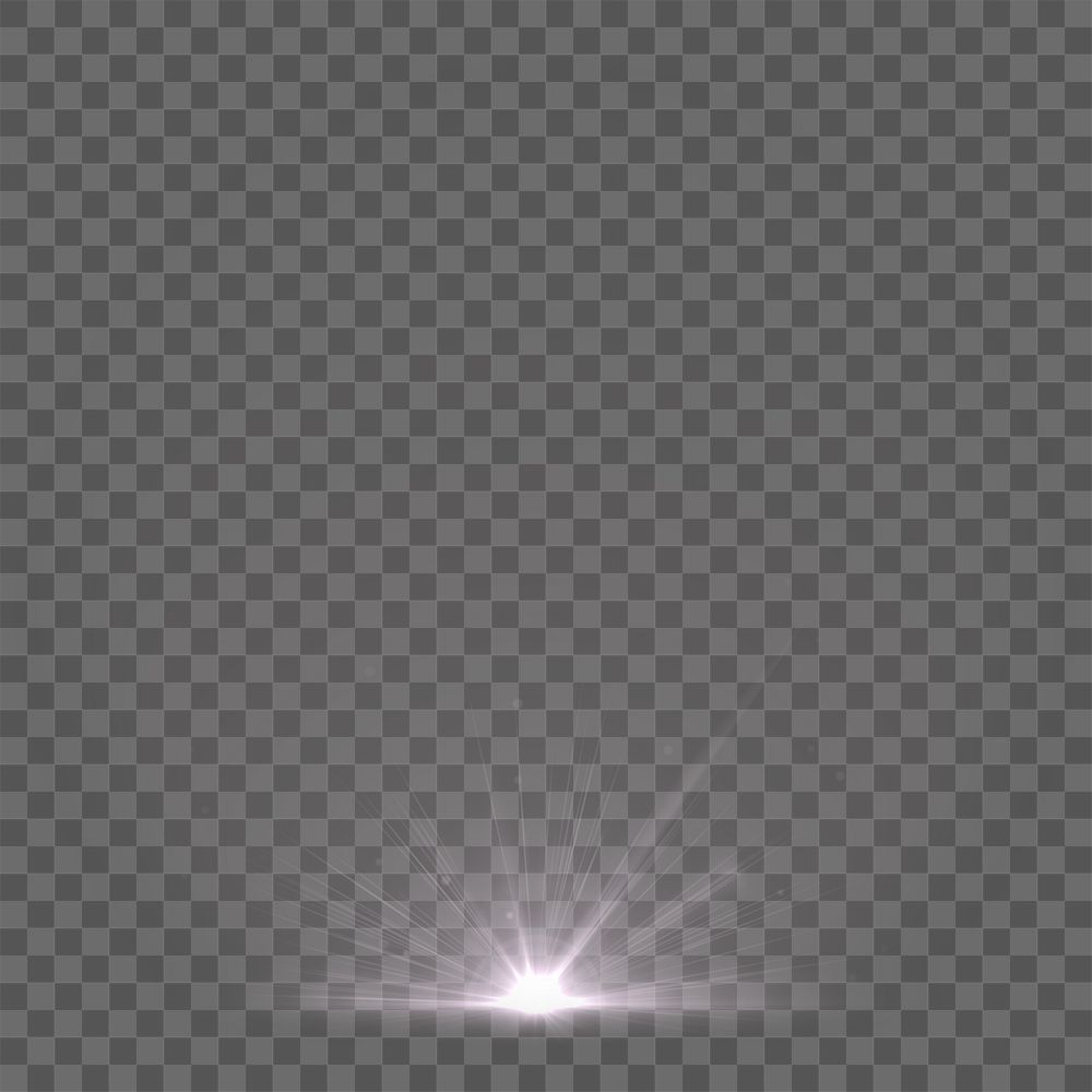 Sun glare png element, digital remix, transparent background