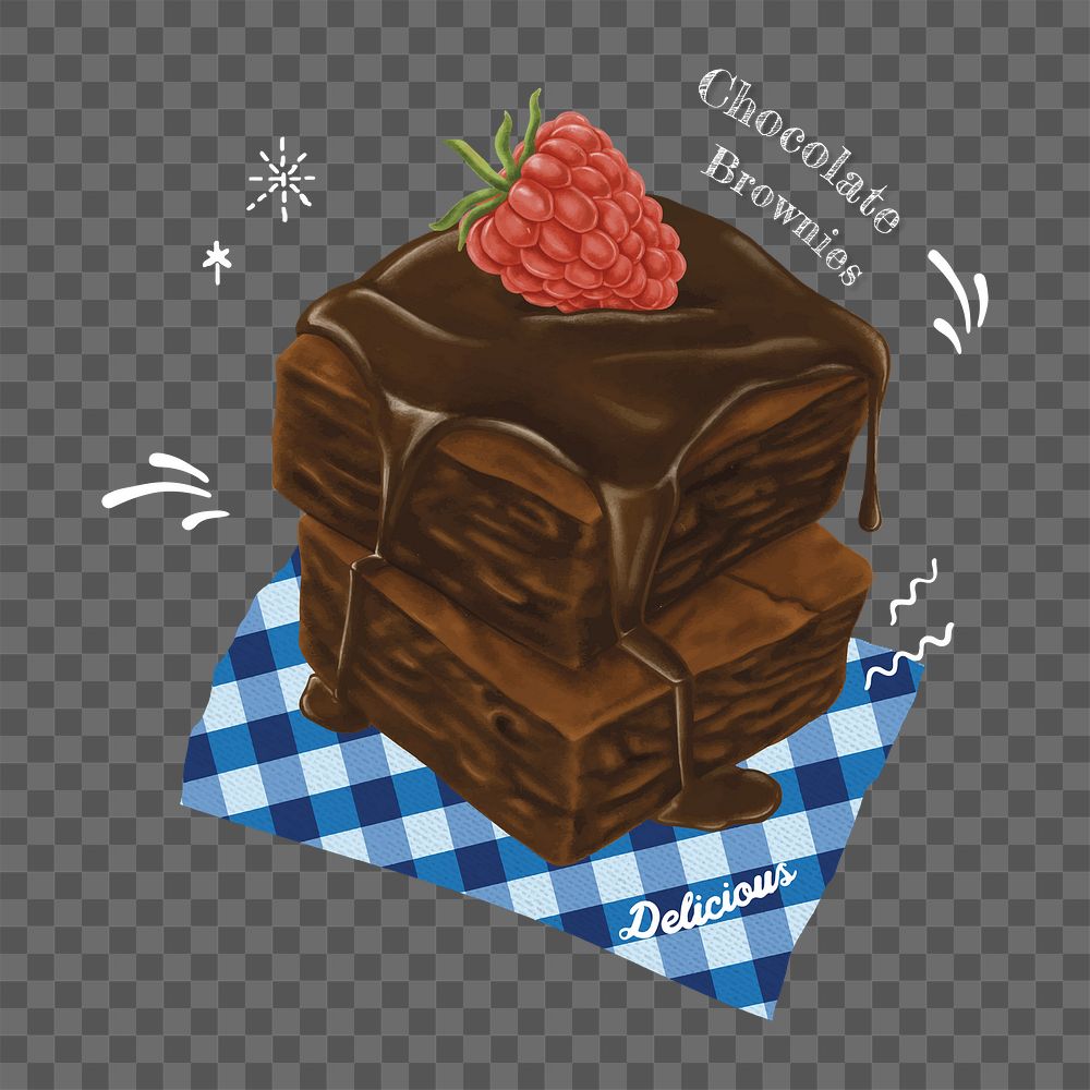 Aesthetic dessert png sticker, transparent background