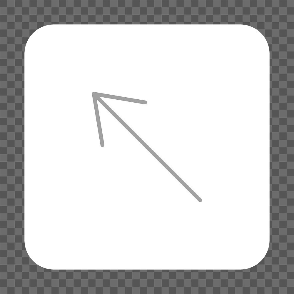 PNG arrow icon transparent background