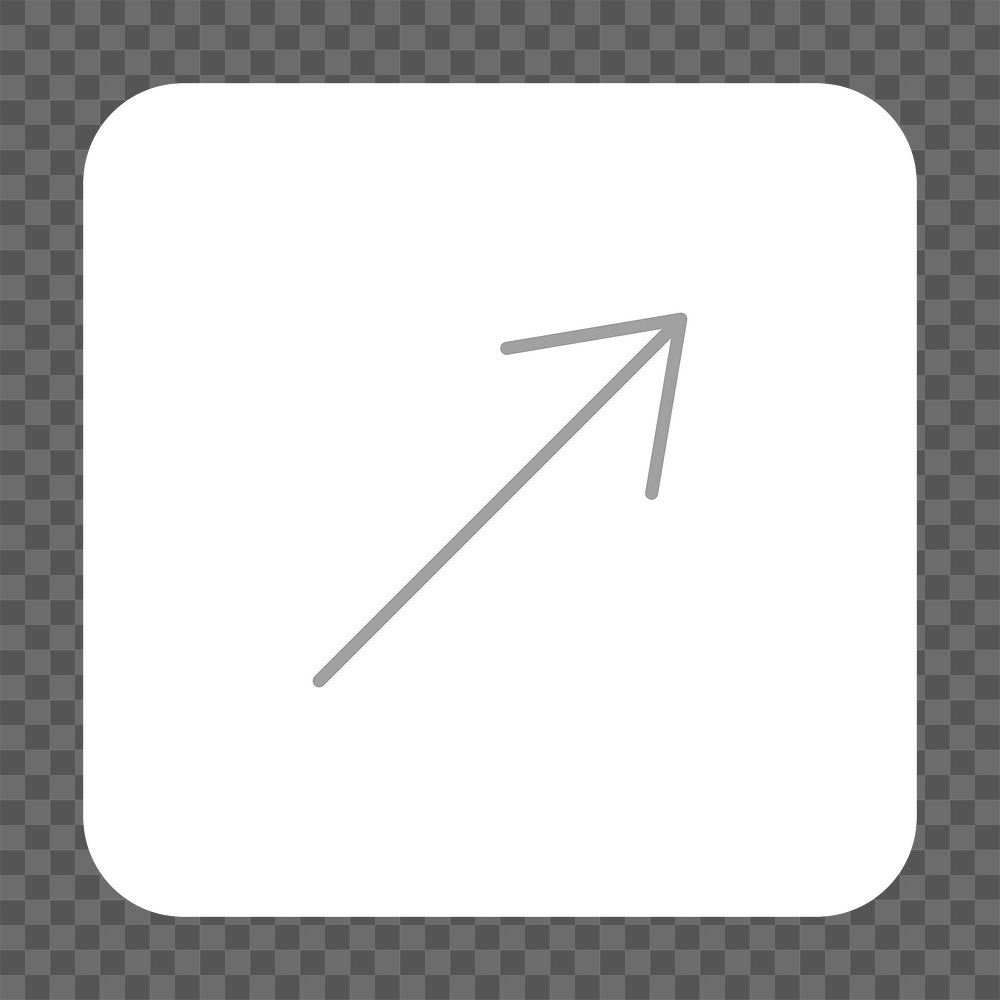 PNG arrow icon transparent background
