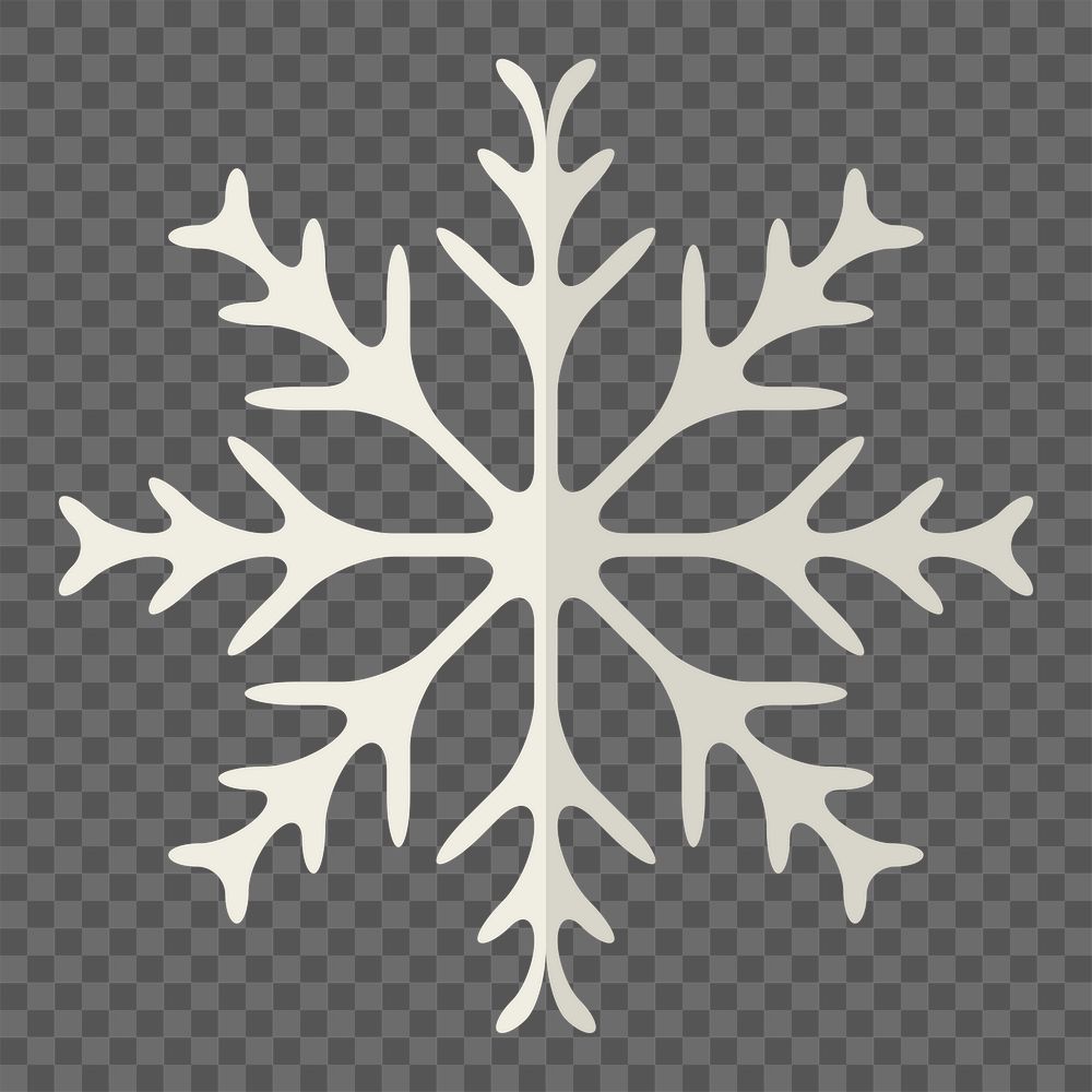 Snowflake png, transparent background