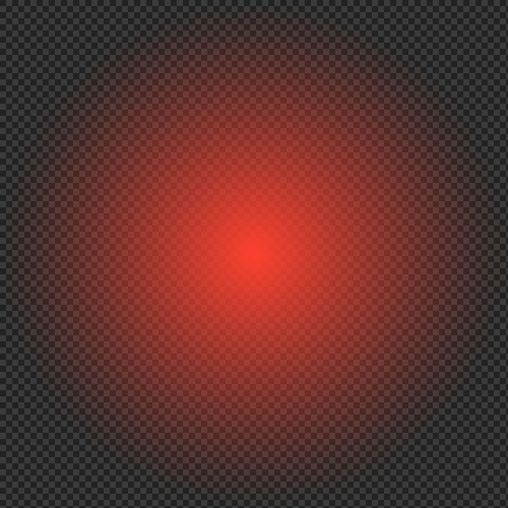 Red gradient png circle, transparent background
