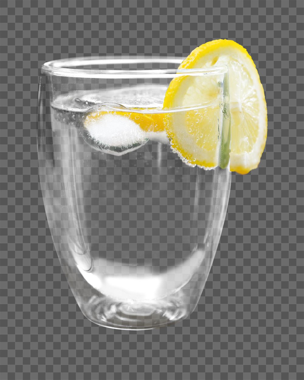 Lemon soda png, transparent background