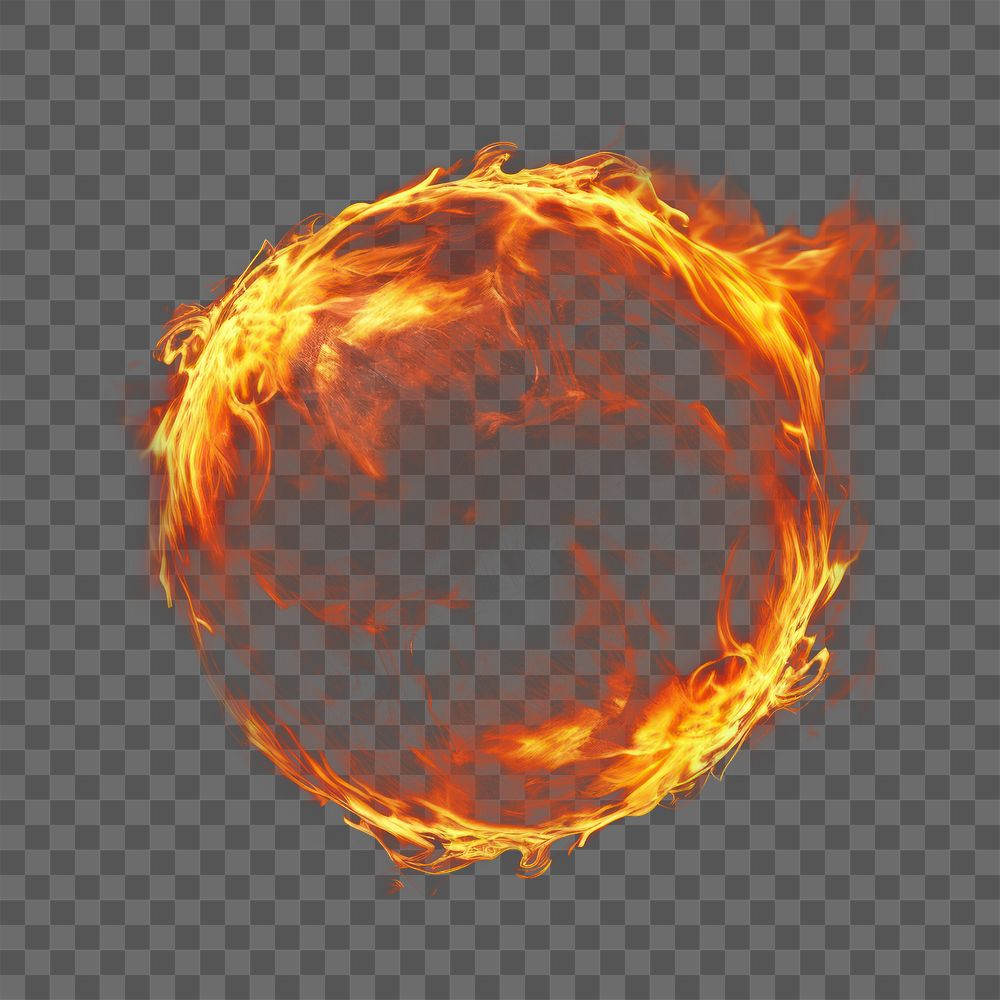 PNG Fire black background illuminated explosion. AI generated Image by rawpixel.