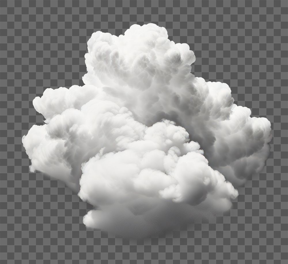 PNG Stormy cloud effect, transparent background. AI generated image by rawpixel.