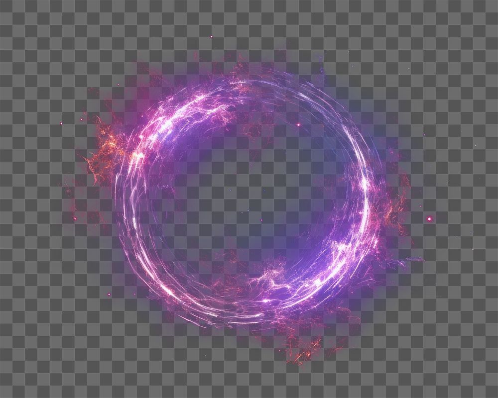 PNG Light particle astronomy universe circle