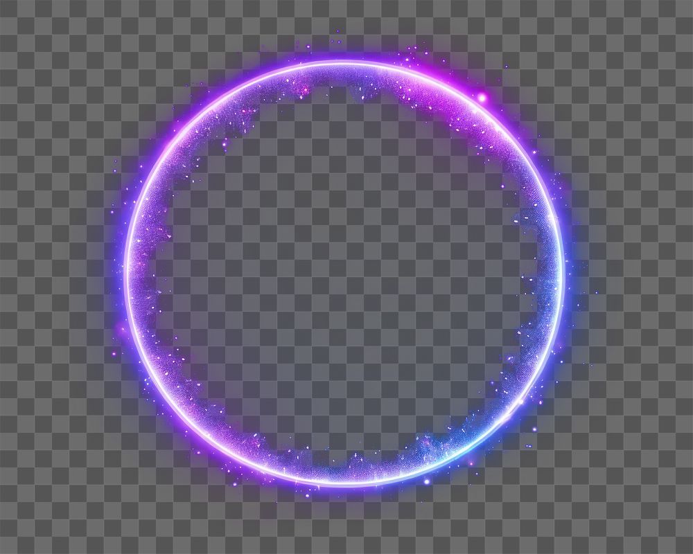 PNG Gradient light astronomy circle shape