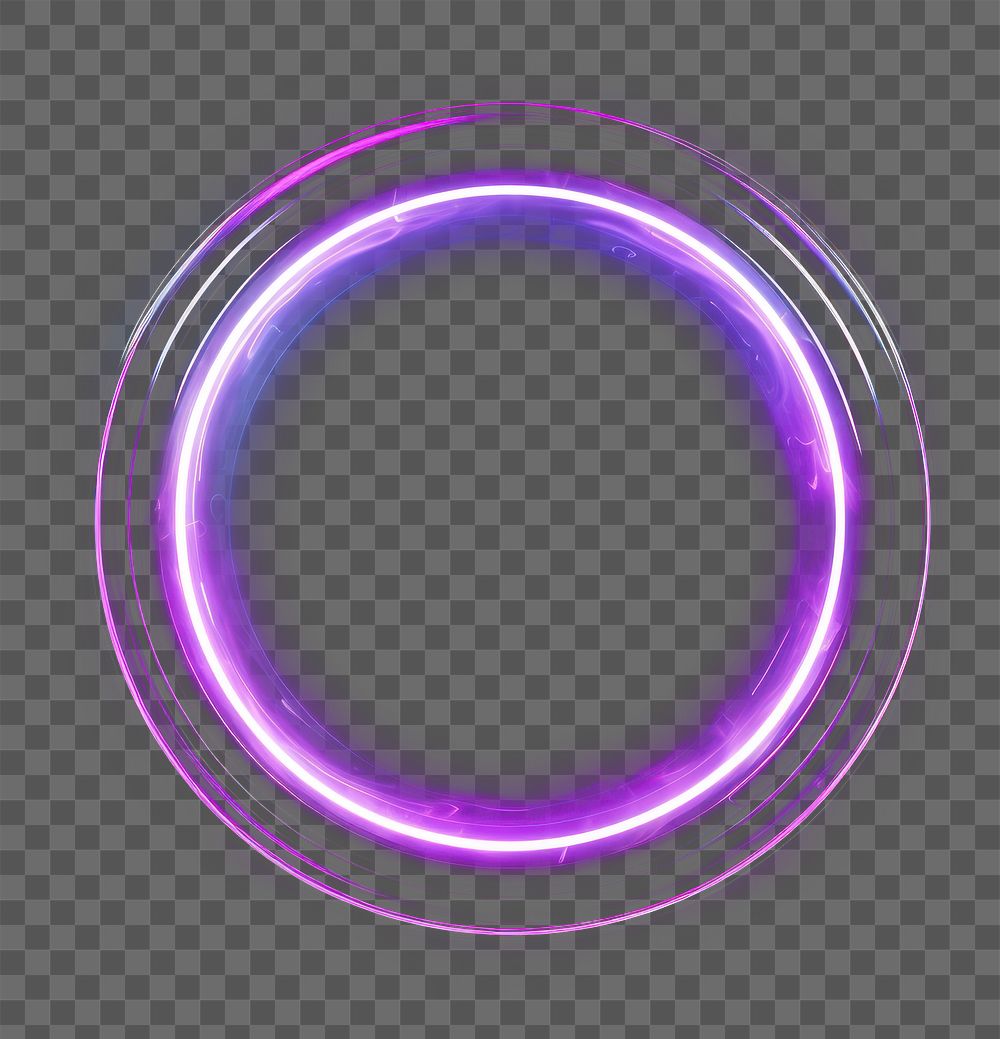 PNG Circle shape purple light technology. AI generated Image by rawpixel.