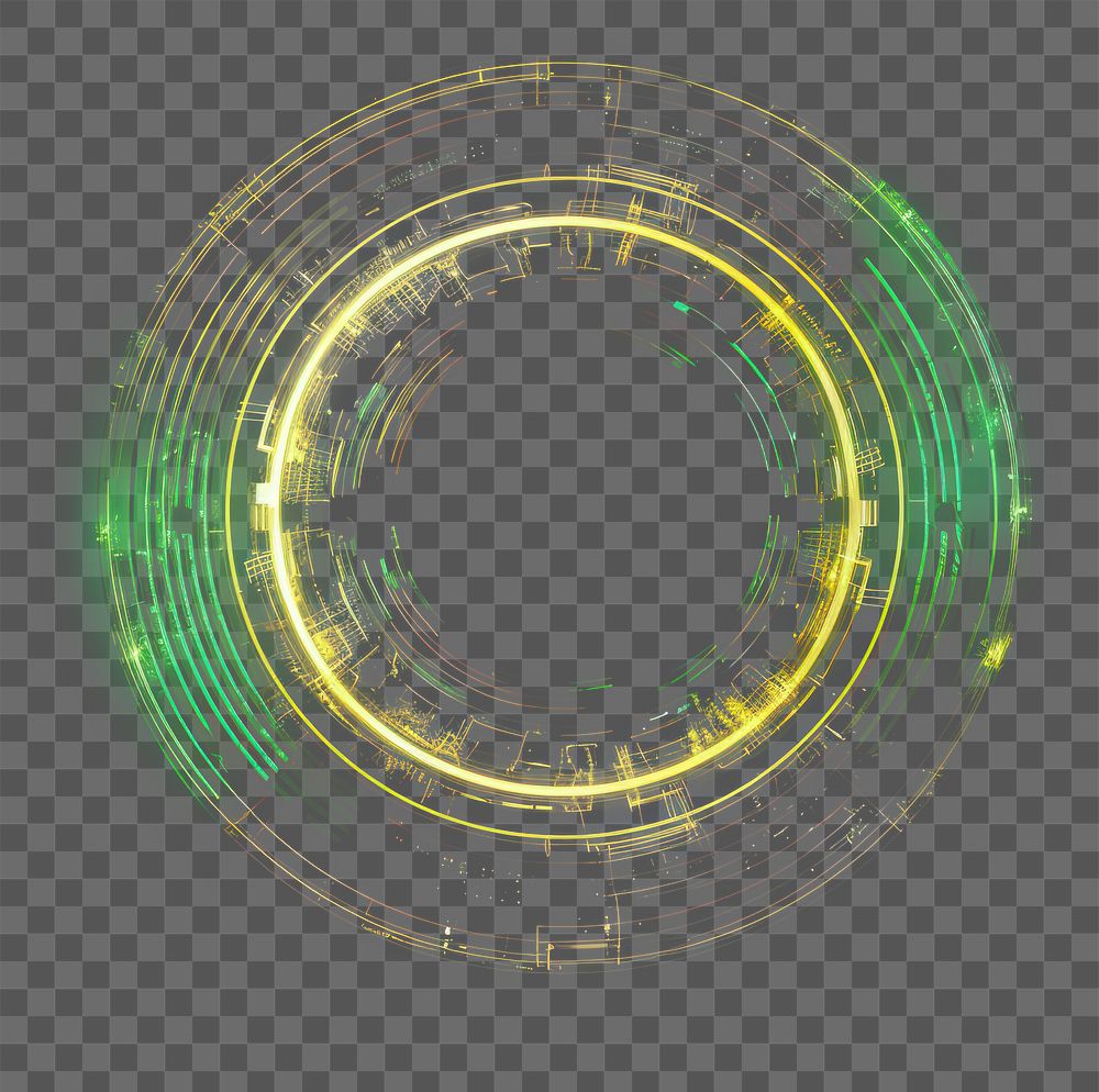 PNG Circle shape light backgrounds technology. 