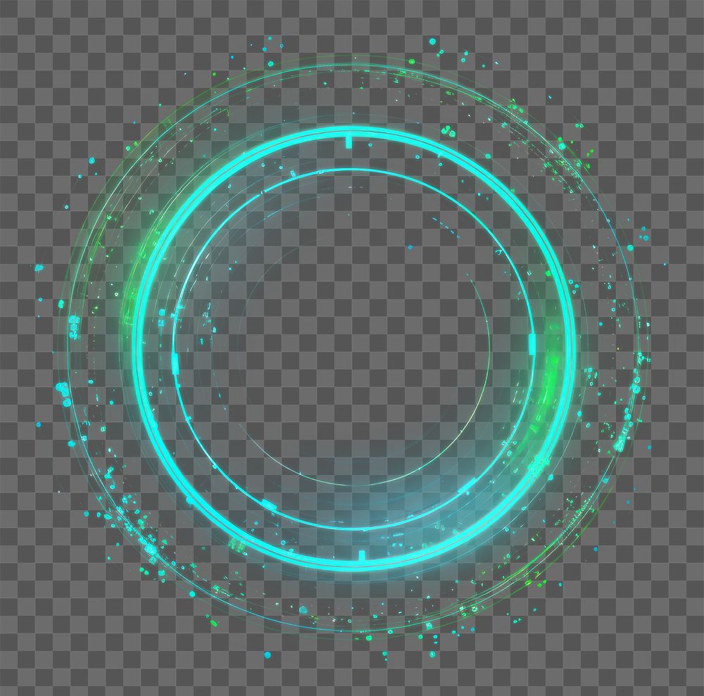 PNG Circle abstract shape light backgrounds technology. 