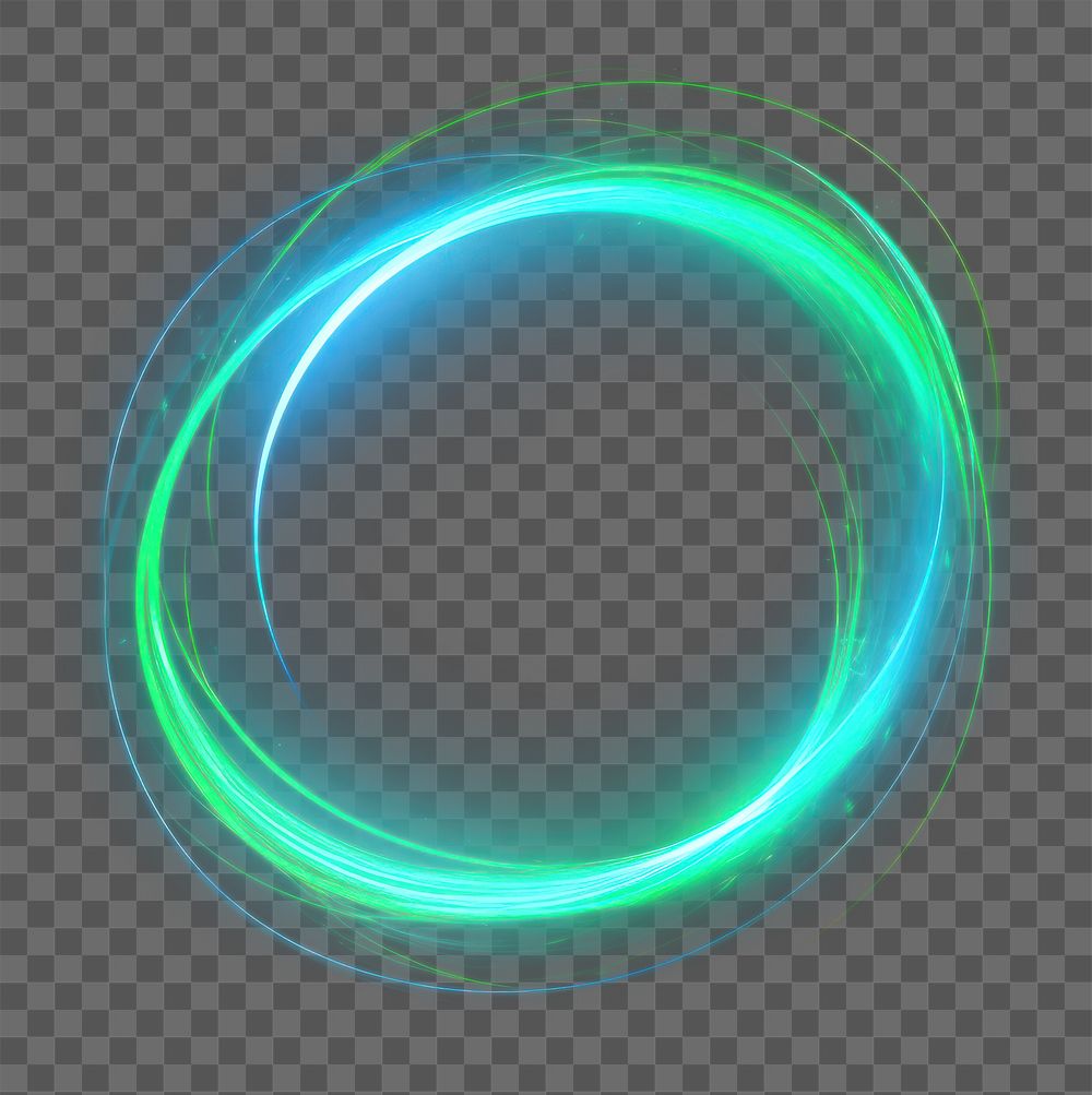 PNG Circle abstract shape light technology pattern. AI generated Image by rawpixel.