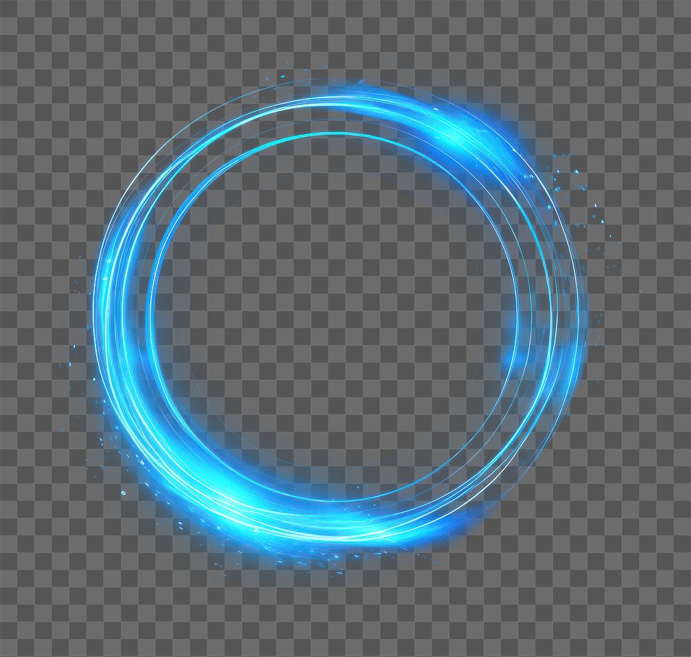 PNG Circle abstract shape light technology pattern. 