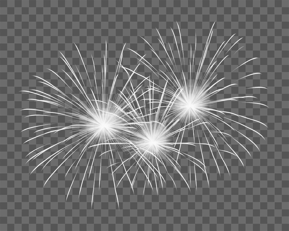 PNG Fireworks effect outdoors night black background. AI generated Image by rawpixel.