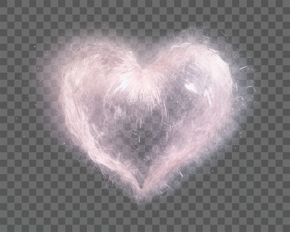PNG Heart backgrounds abstract outdoors. AI generated Image by rawpixel.