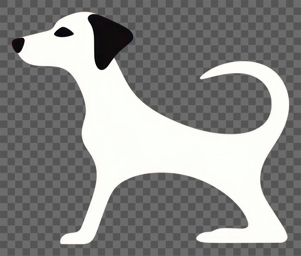 PNG Dog in heart animal mammal pet. AI generated Image by rawpixel.