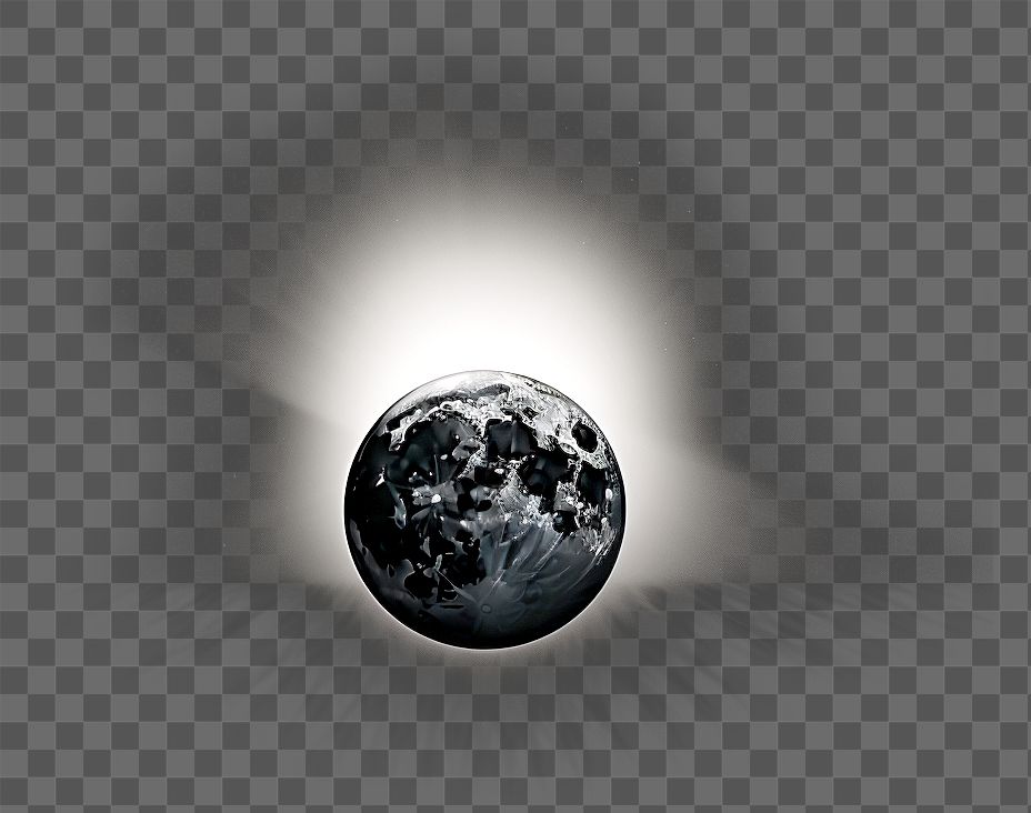 PNG A solar eclipse astronomy space night. AI generated Image by rawpixel.