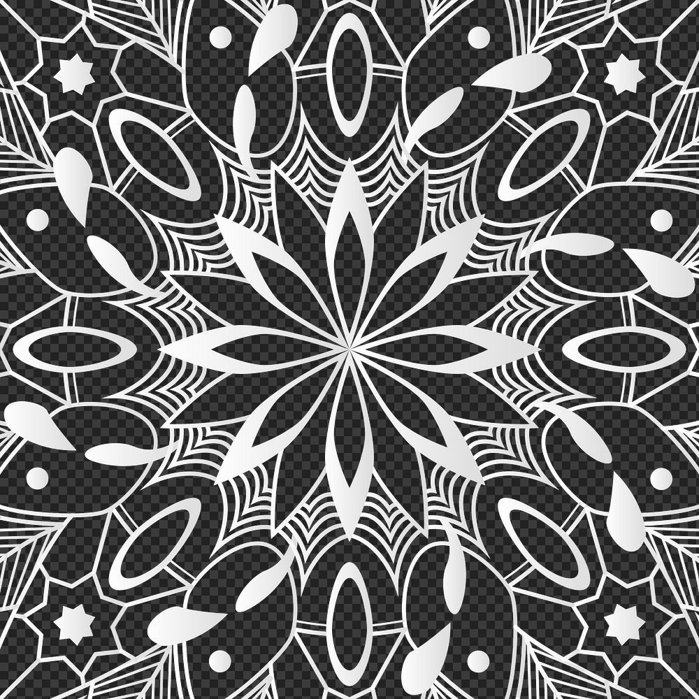 White arabesque patterned background design