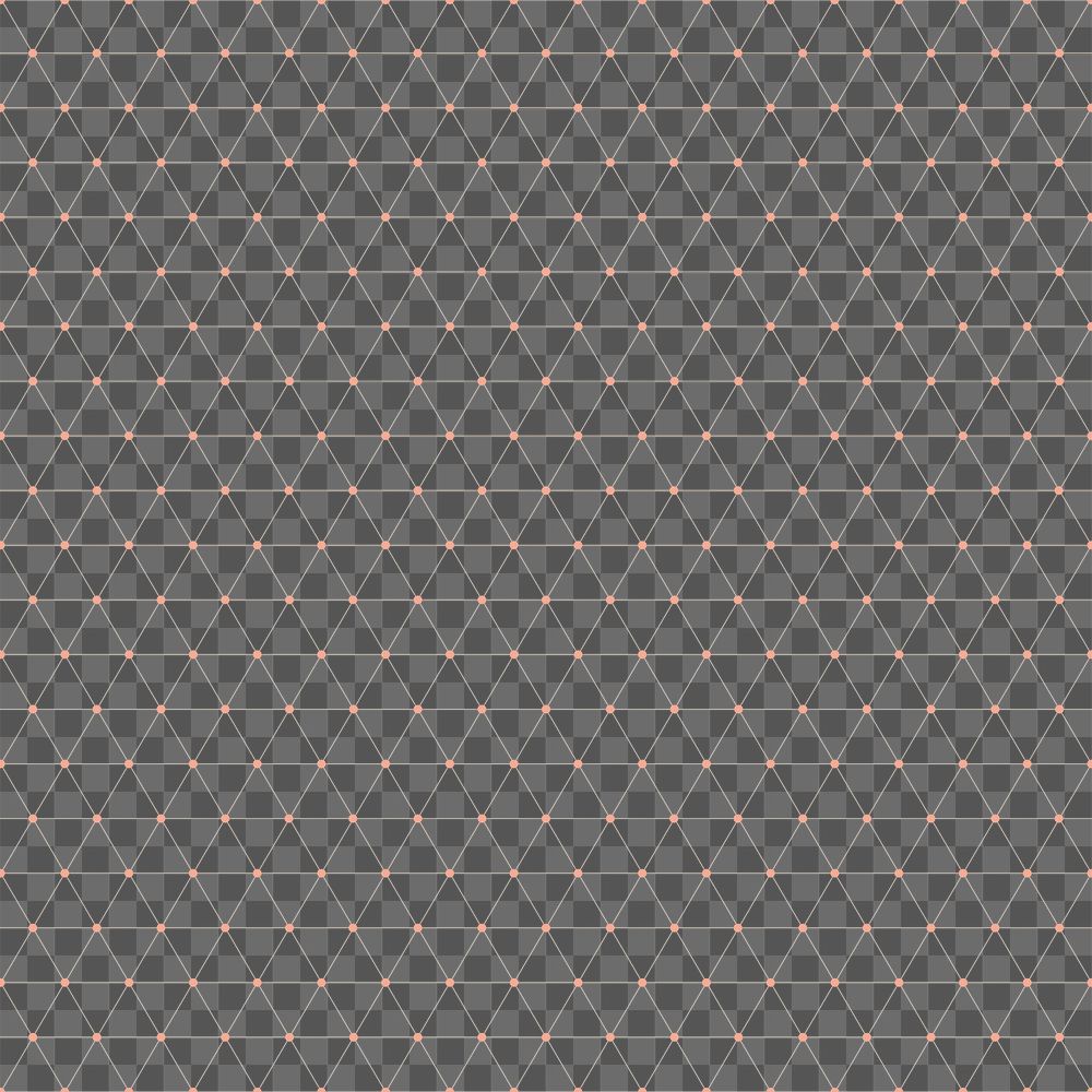 Triangle png pattern, transparent background, abstract line in beige