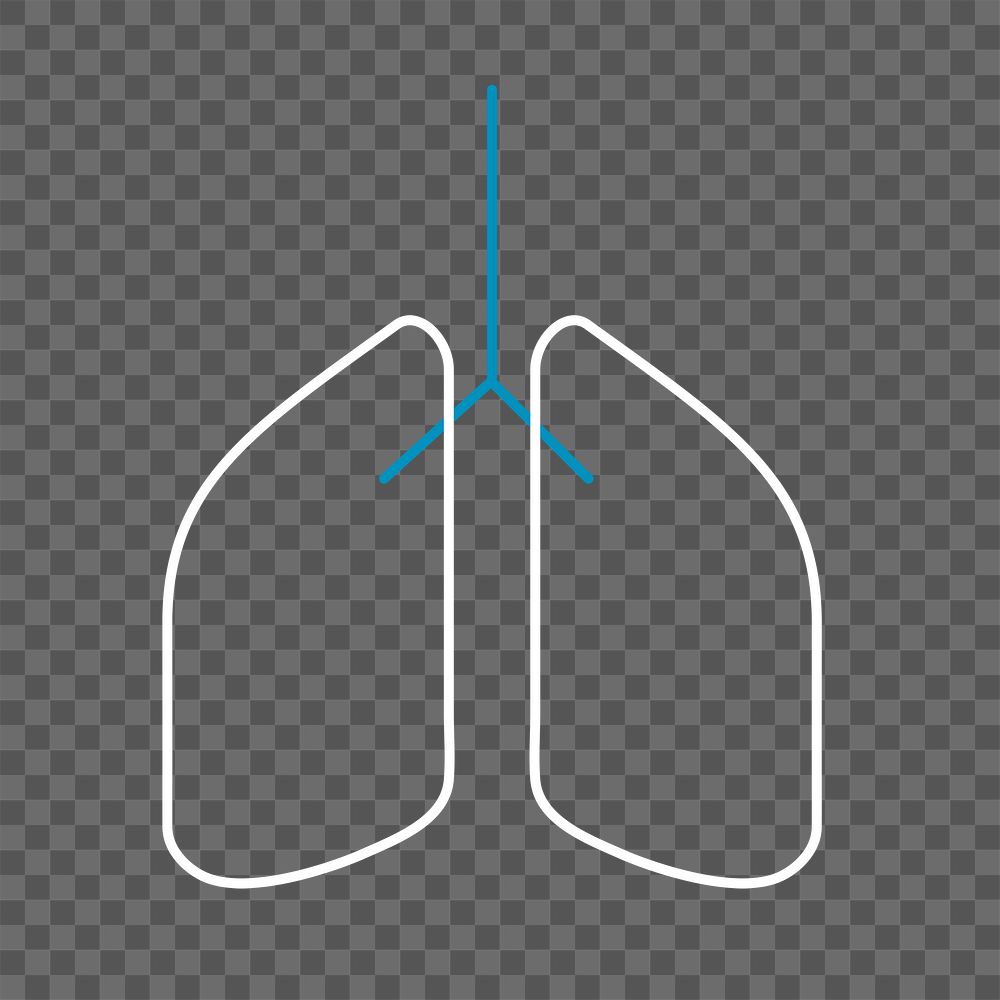 Lungs icon png clipart for respiratory system smart healthcare