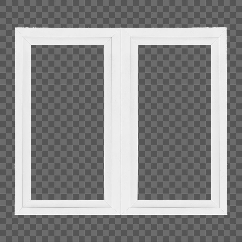 PNG white casement window, home exterior illustration