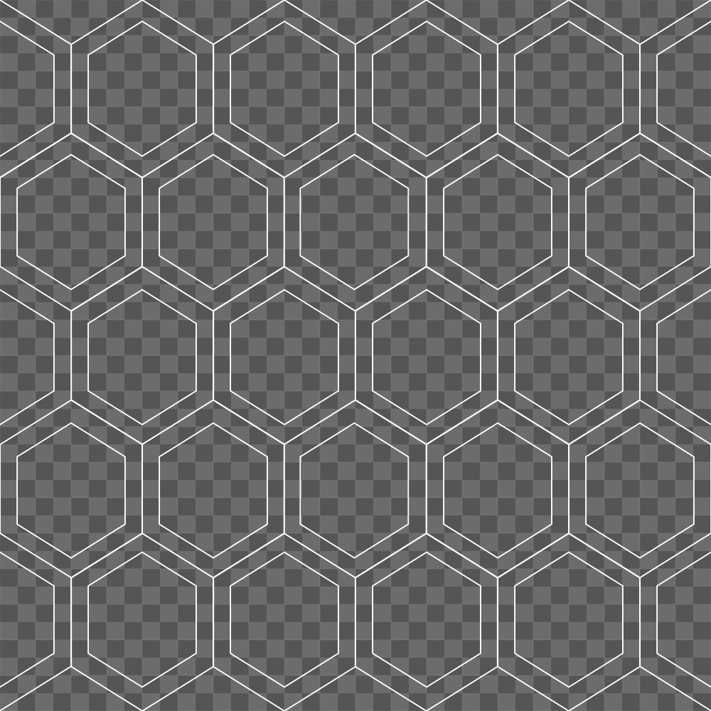 Abstract pattern background png transparent, simple geometric in white
