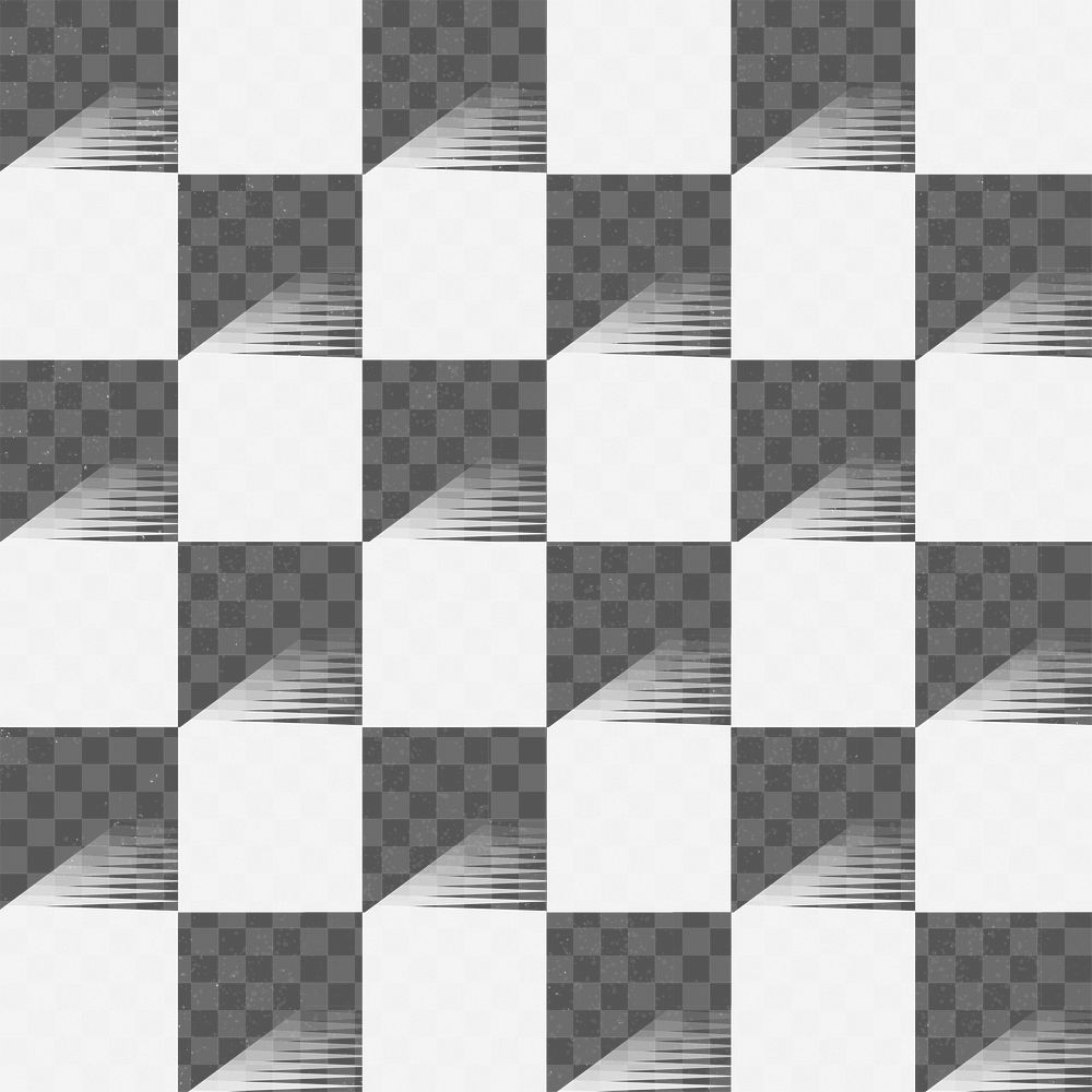 Square pattern png, abstract geometric design