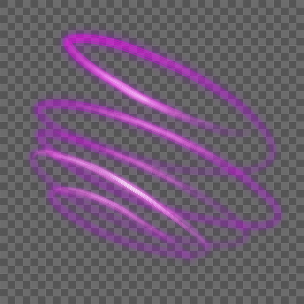 Png light streak design element 