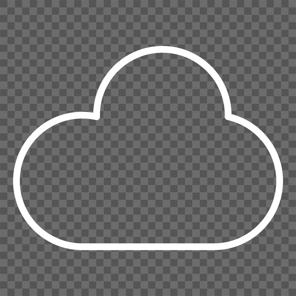 PNG cloudy weather forecast UI icon